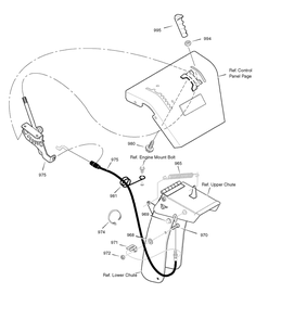 Remote Control Diagram and Parts List for 1695367-6291570X61 2007 Briggs and Stratton Snow Blower